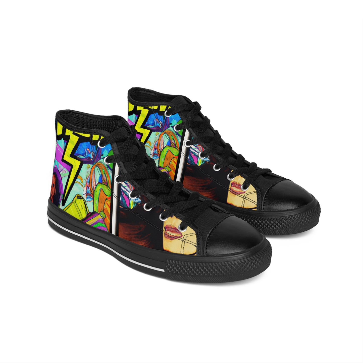 .

Fenella de Cartier - Comic Book Hi Tops