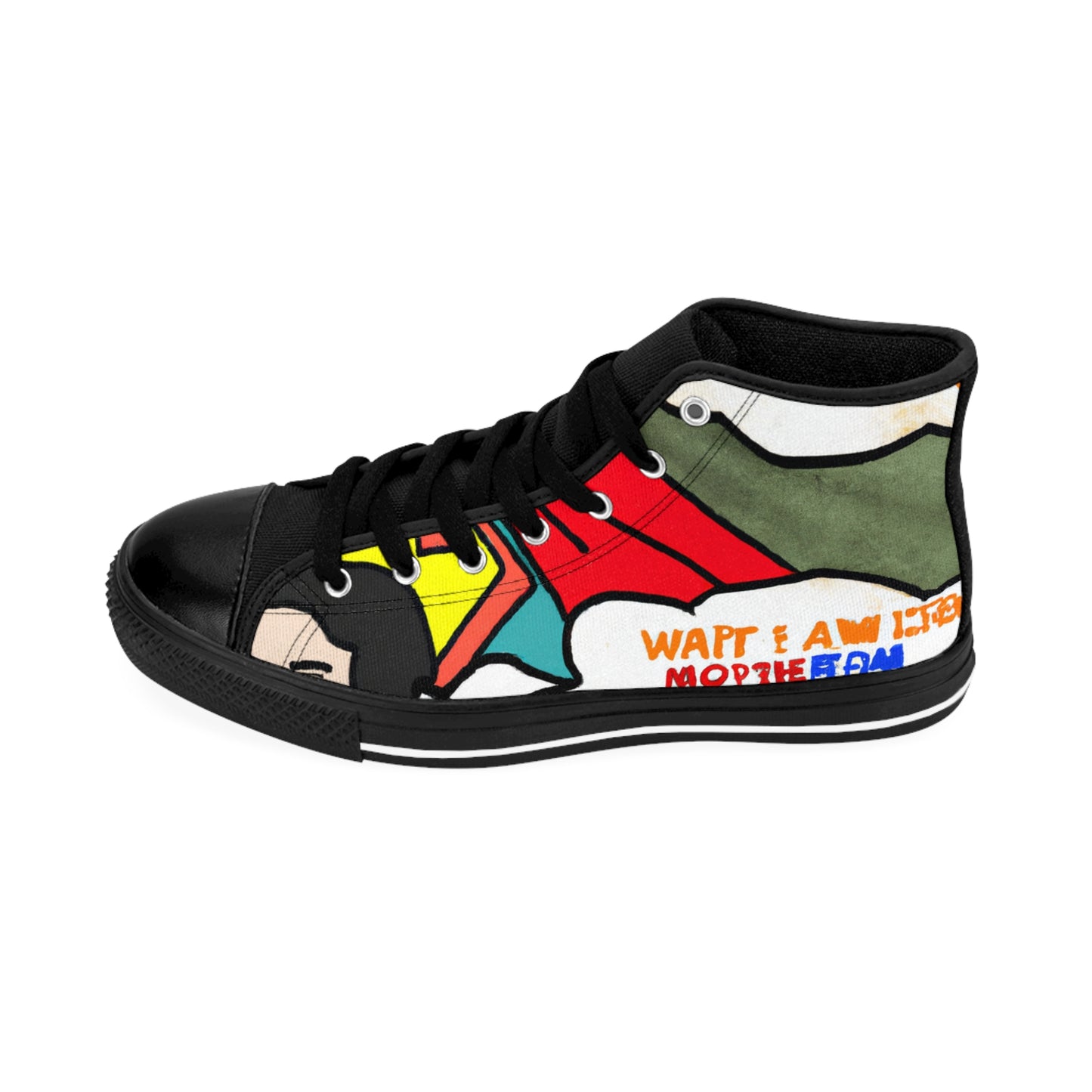 .

Donawin of Leathersole - Comic Book Hi Tops