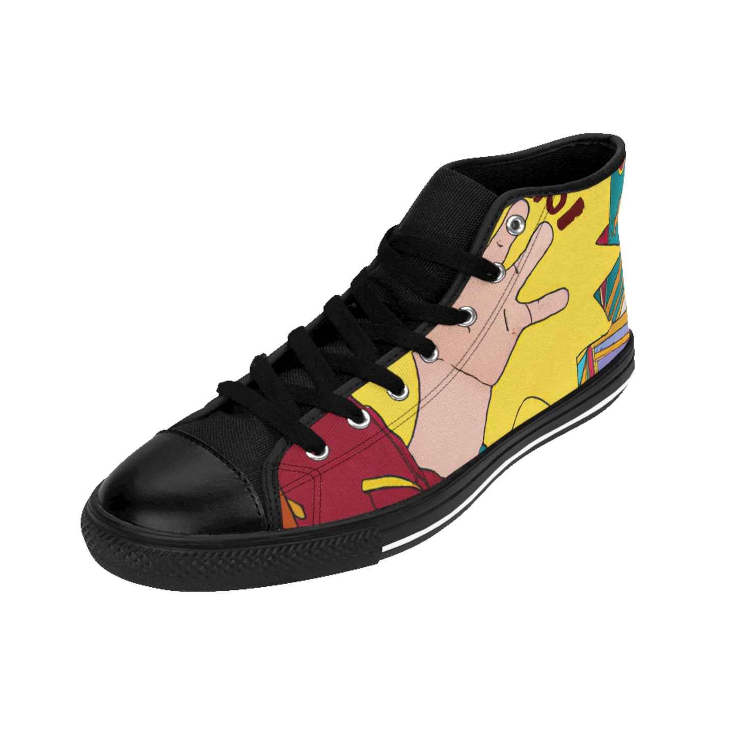 .

Bertrada of Bologna - Comic Book Hi Tops