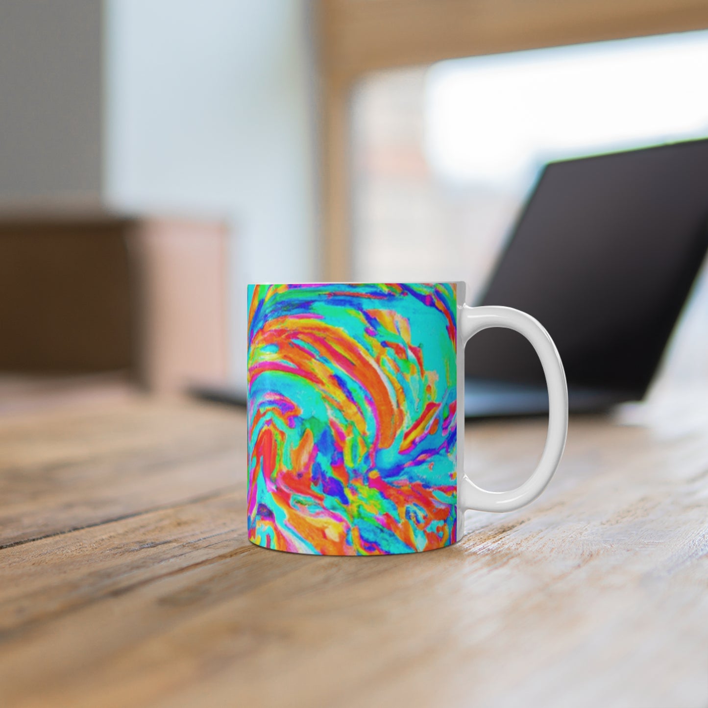 Millie's Coffee - Psychedelic Coffee Cup Mug 11 Ounce