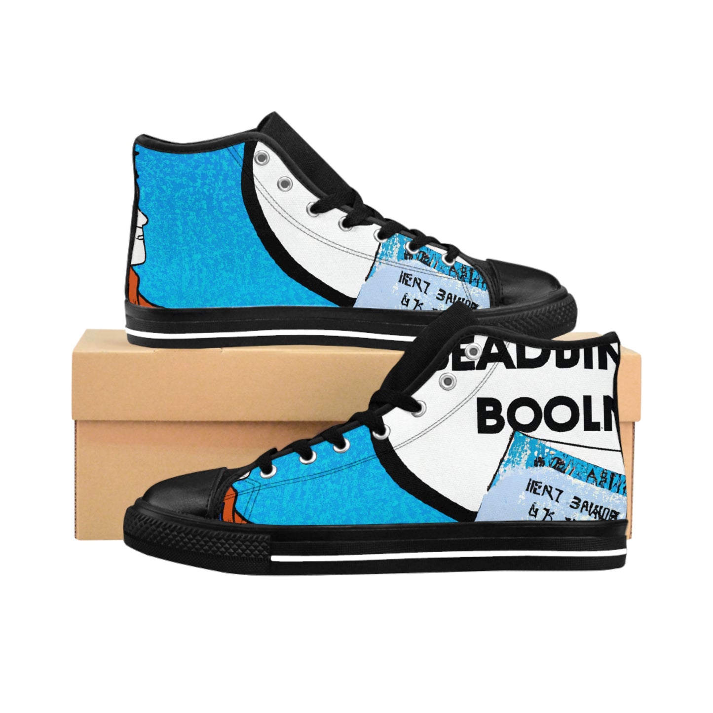 .

Briga the Shoemaker - Comic Book Hi Tops