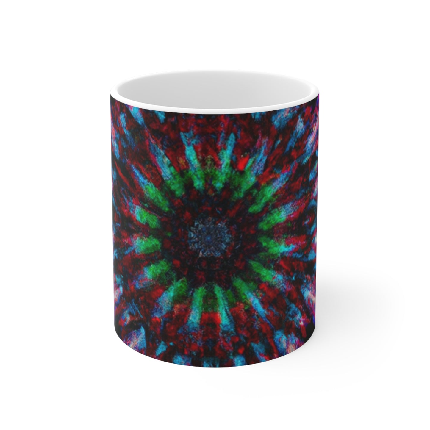 Joe's Java - Psychedelic Coffee Cup Mug 11 Ounce