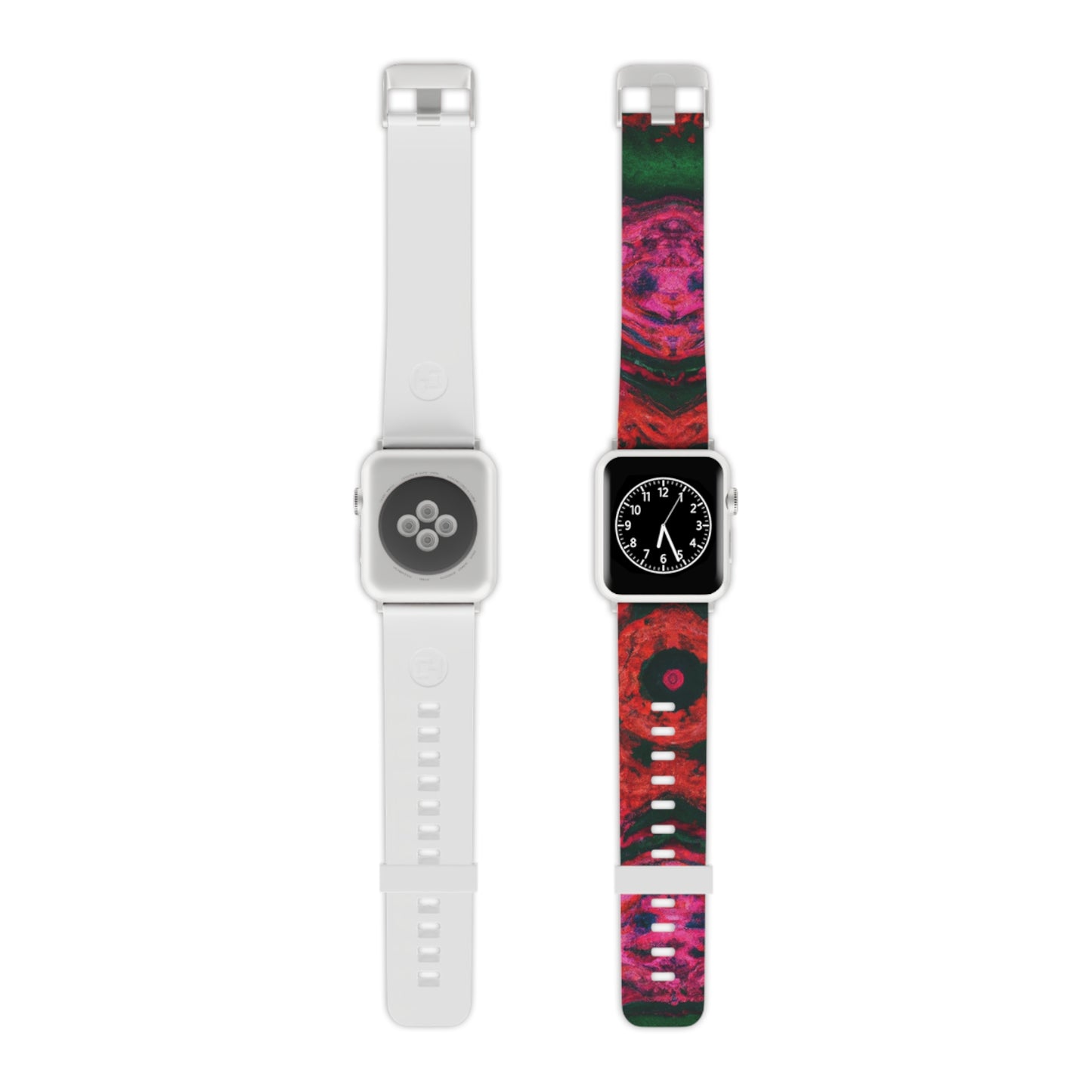 Adelaide Miller - Trippy Hippy Boho Psychedelic Apple Wrist Watch Band