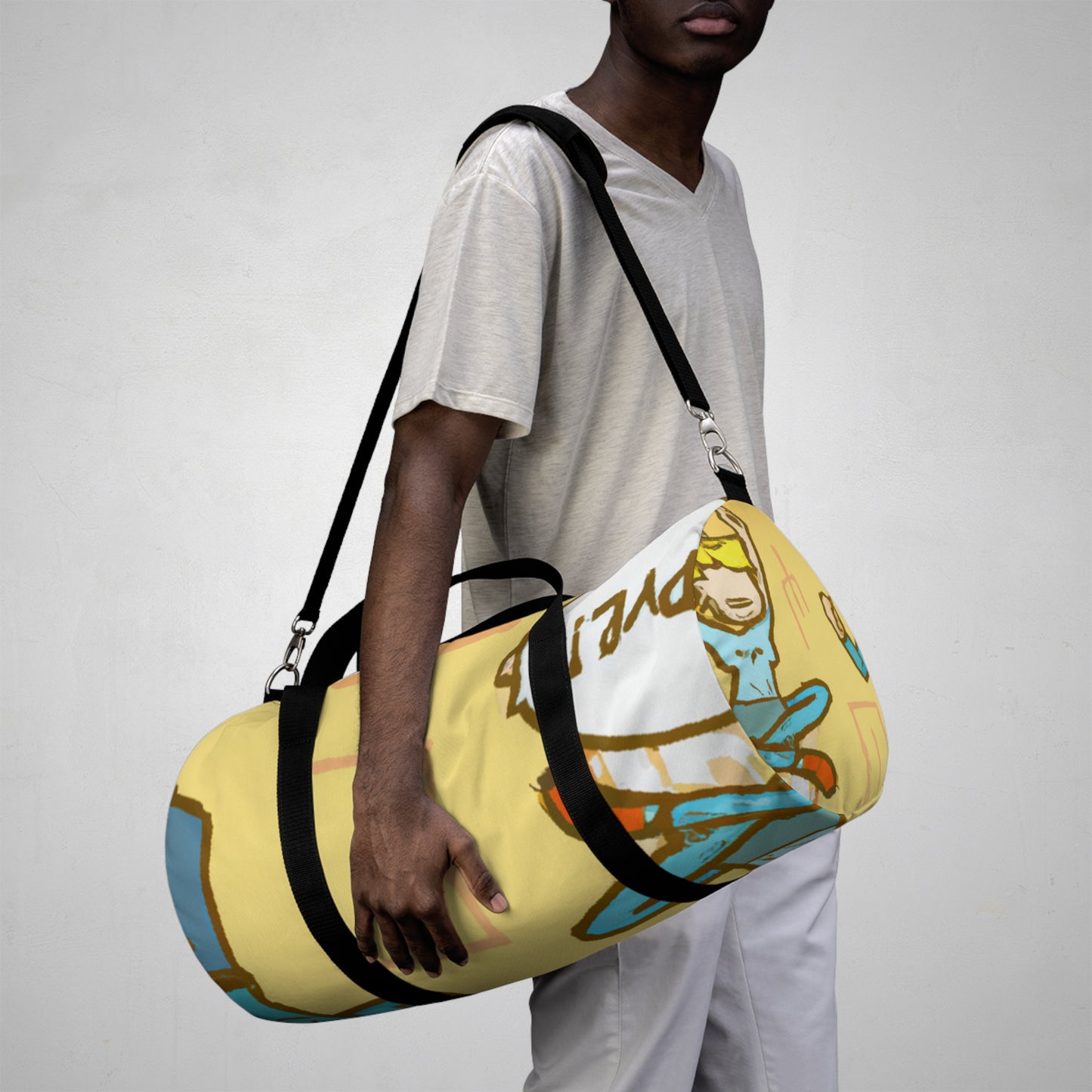 Adamoir Luxury Designs - Comic Book Duffel Bag