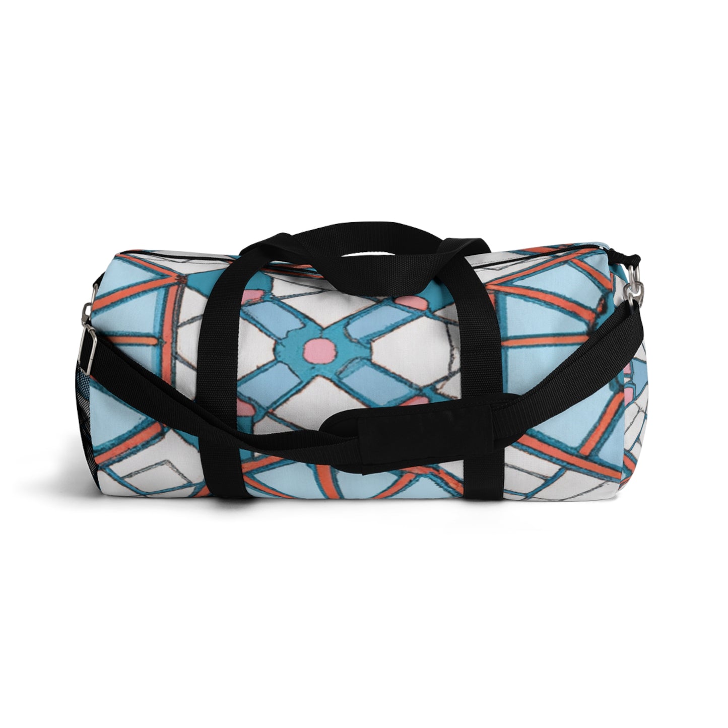 Abelard de Laceyshire - Geometric Pattern Duffel Travel Gym Luggage Bag