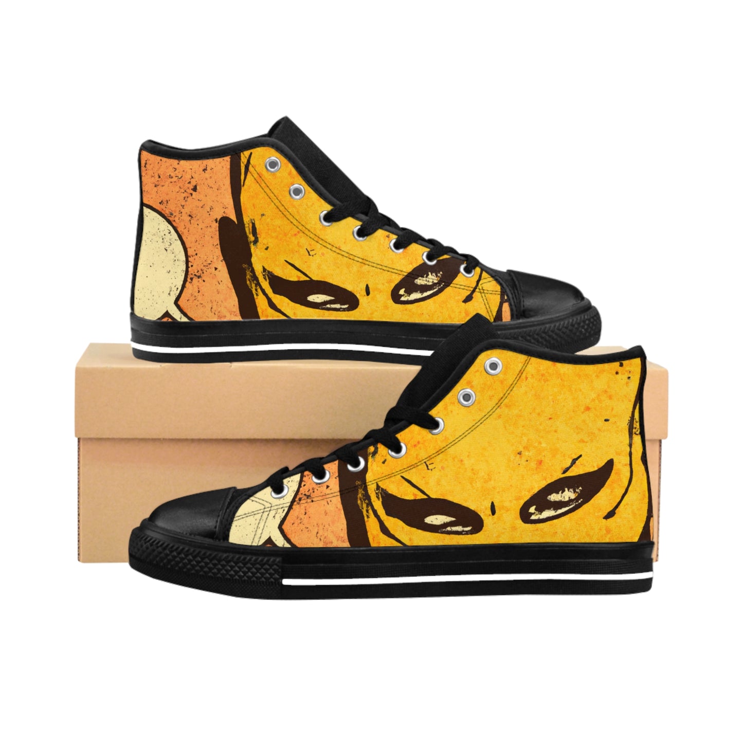 .

Fresina the Footwear Maker - Comic Book Hi Tops