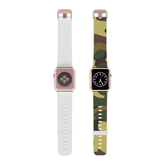 Samantha LaFantastica - Camouflage Apple Wrist Watch Band