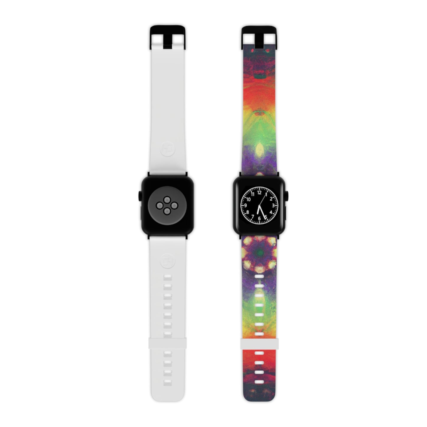 Izabelle LeGrande - Trippy Hippy Boho Psychedelic Apple Wrist Watch Band