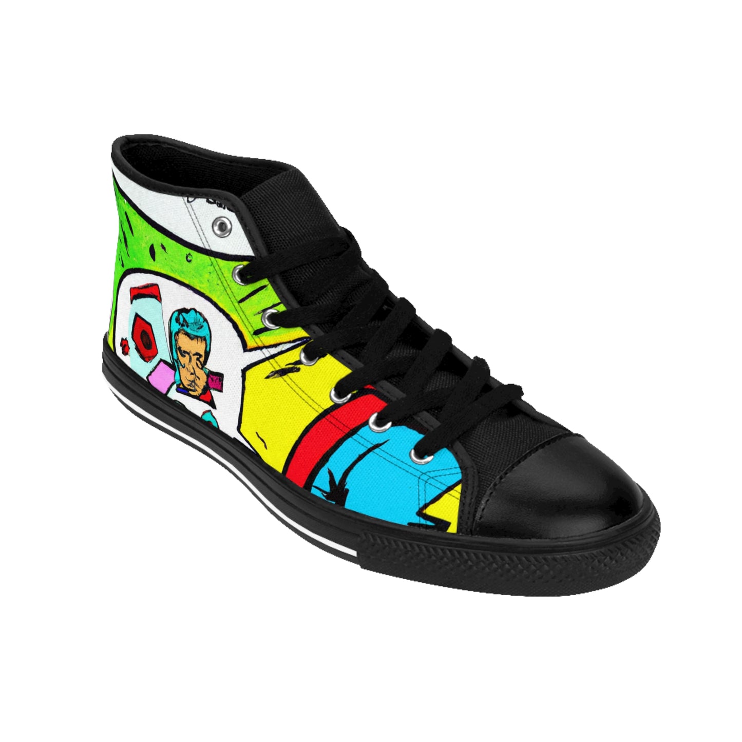 .

Giles de la Fashon - Comic Book Hi Tops