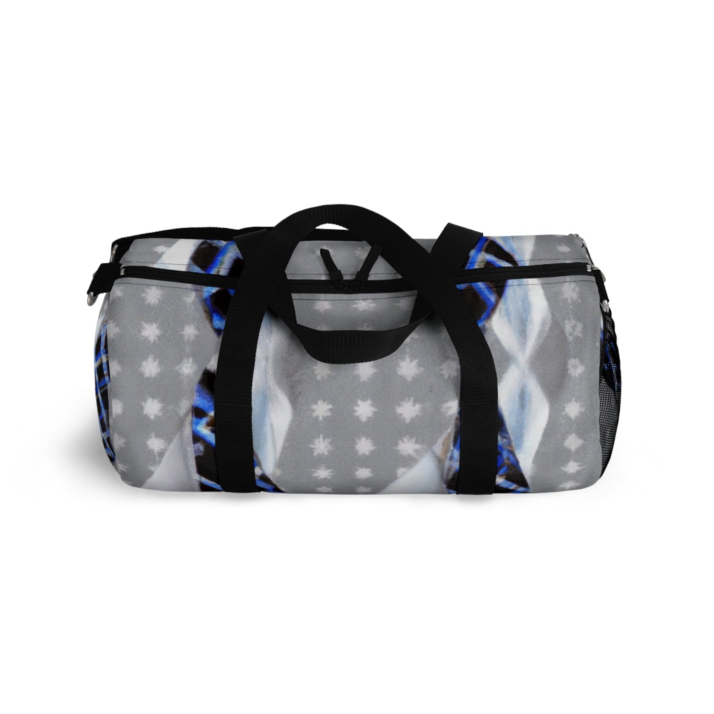 Clara Monetreaux - Geometric Pattern Duffel Travel Gym Luggage Bag