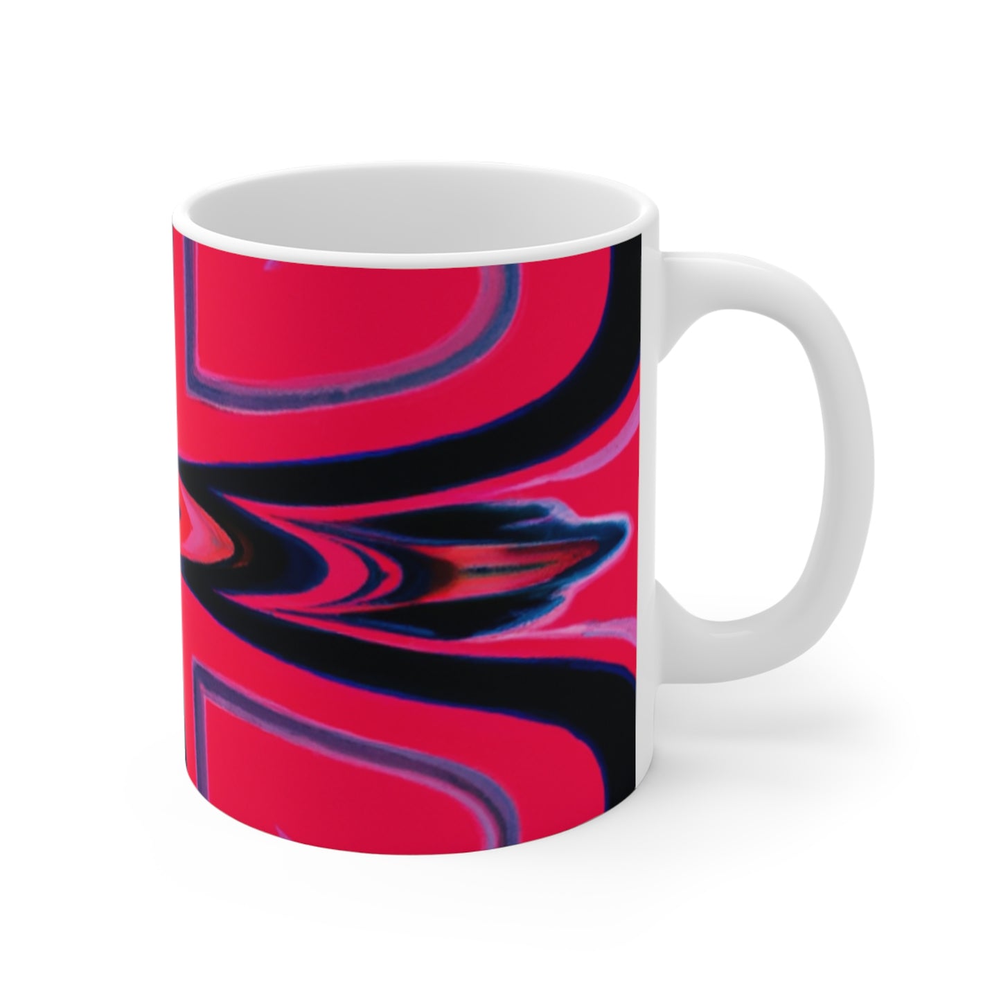 Fritzie's Brews - Psychedelic Coffee Cup Mug 11 Ounce