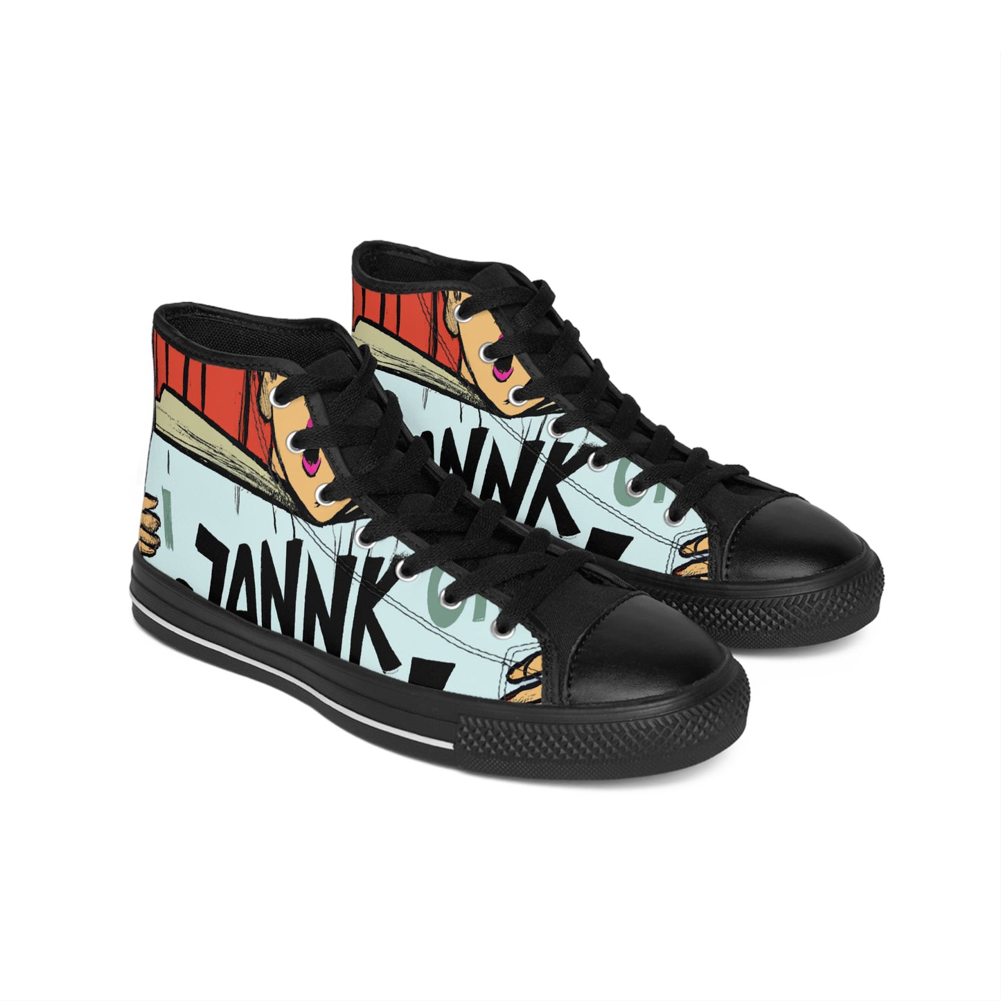 Merlita of Madrid - Comic Book Hi Tops