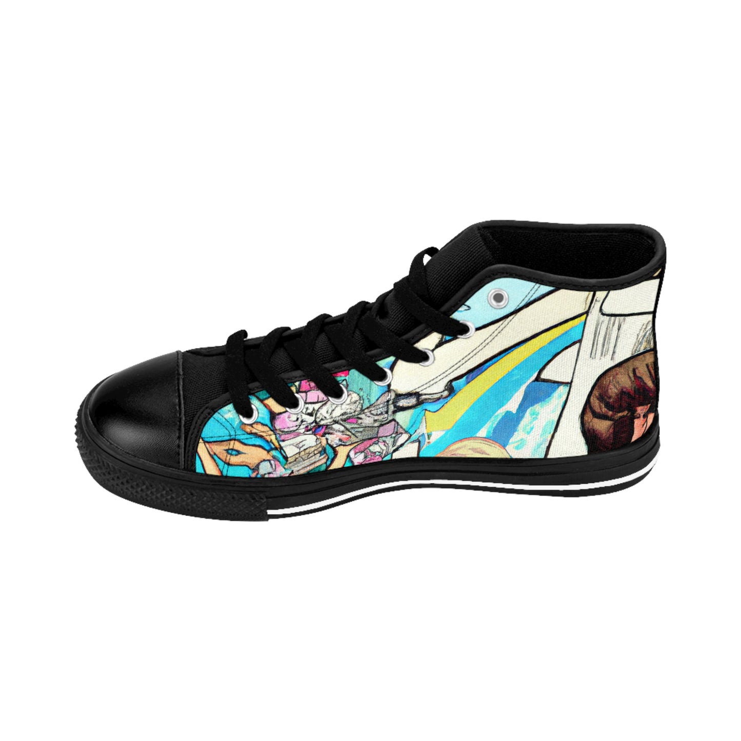 Sir Roger de Cypresswords - Comic Book Hi Tops