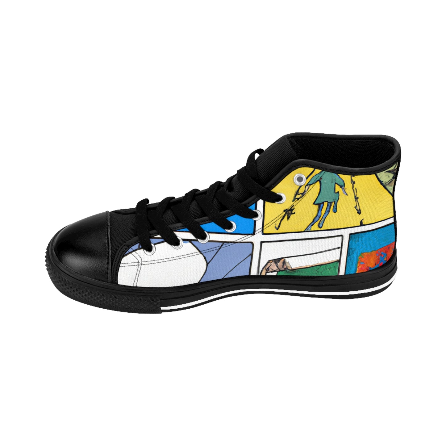 Nariko the Shoemaker - Comic Book Hi Tops