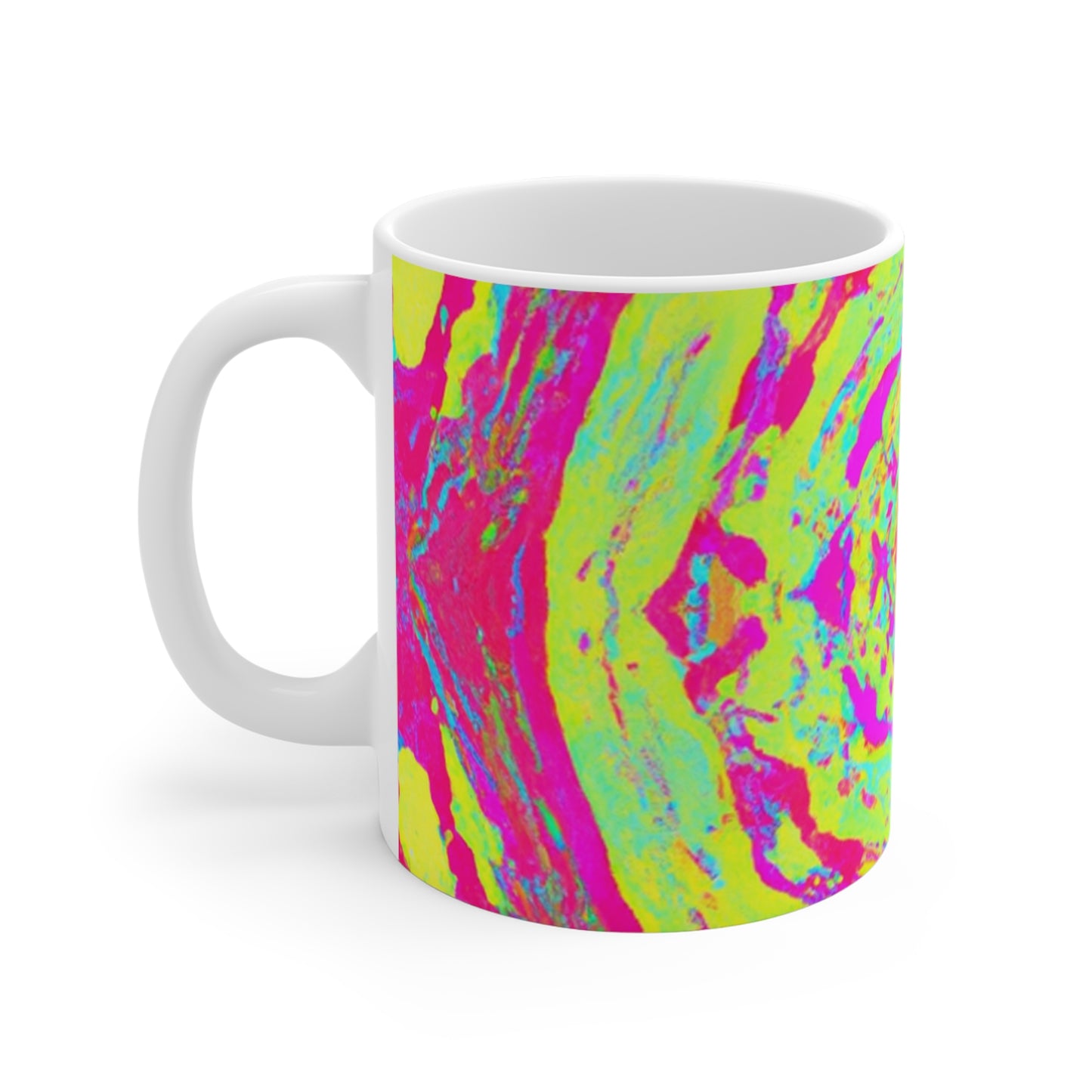 Donna's Delights Coffee Roasters - Psychedelic Coffee Cup Mug 11 Ounce