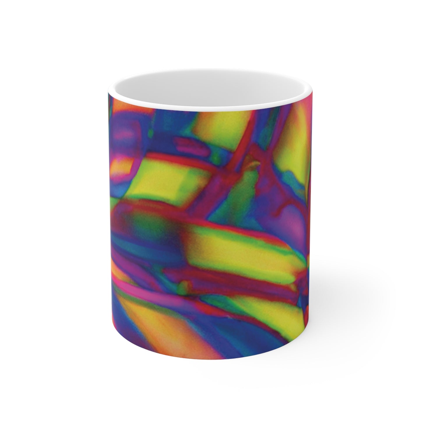 Earlene's Java House - Psychedelic Coffee Cup Mug 11 Ounce