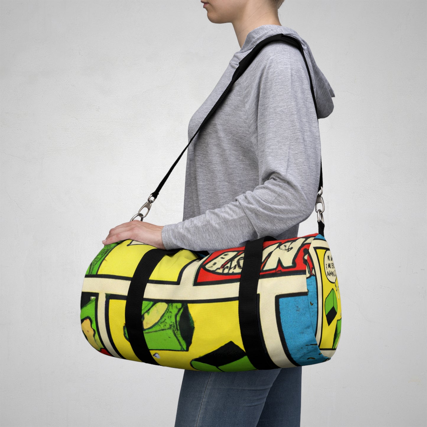 Theodora Chaville Couture - Comic Book Duffel Bag