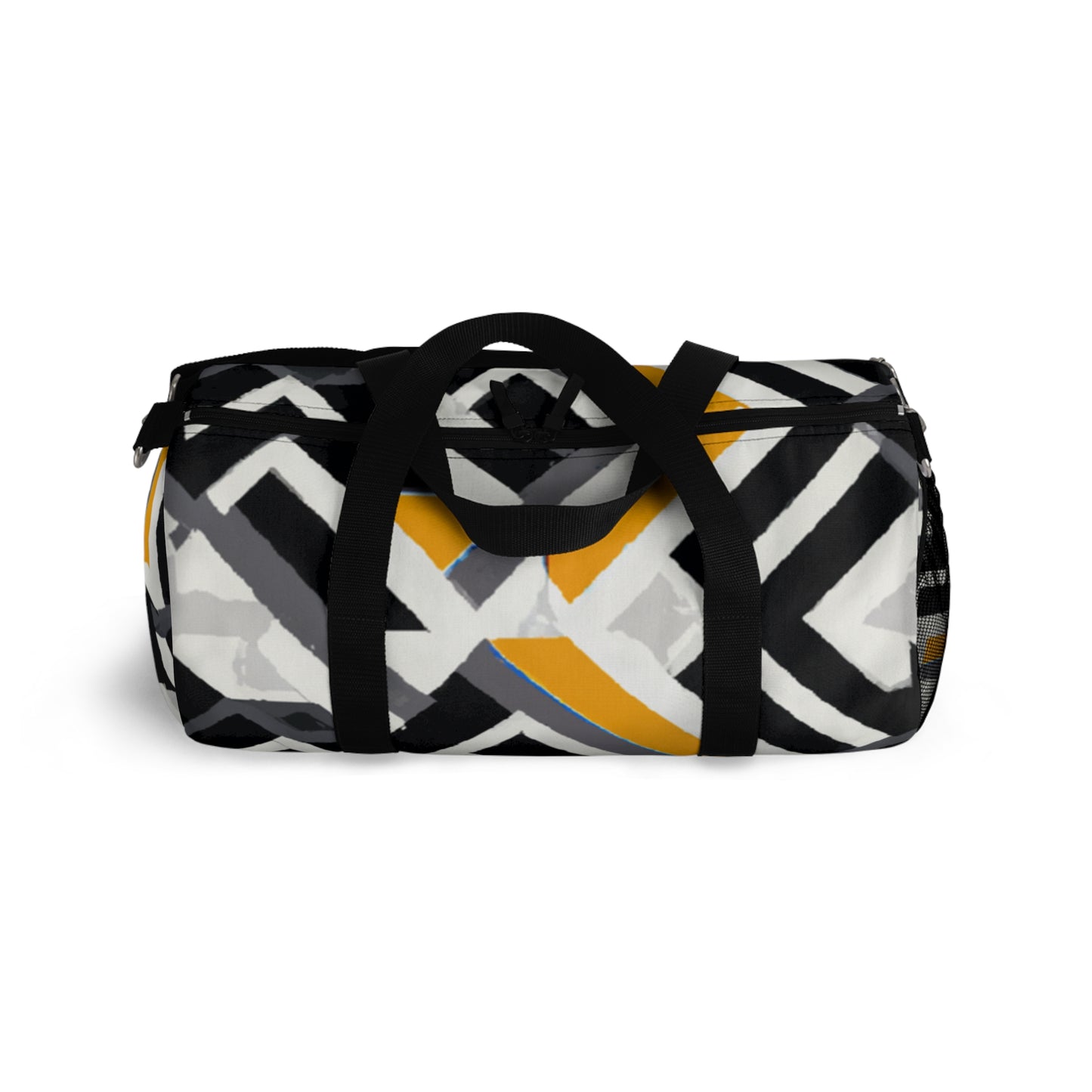 Rupert Pendleton Featherbottom III - Geometric Pattern Duffel Travel Gym Luggage Bag