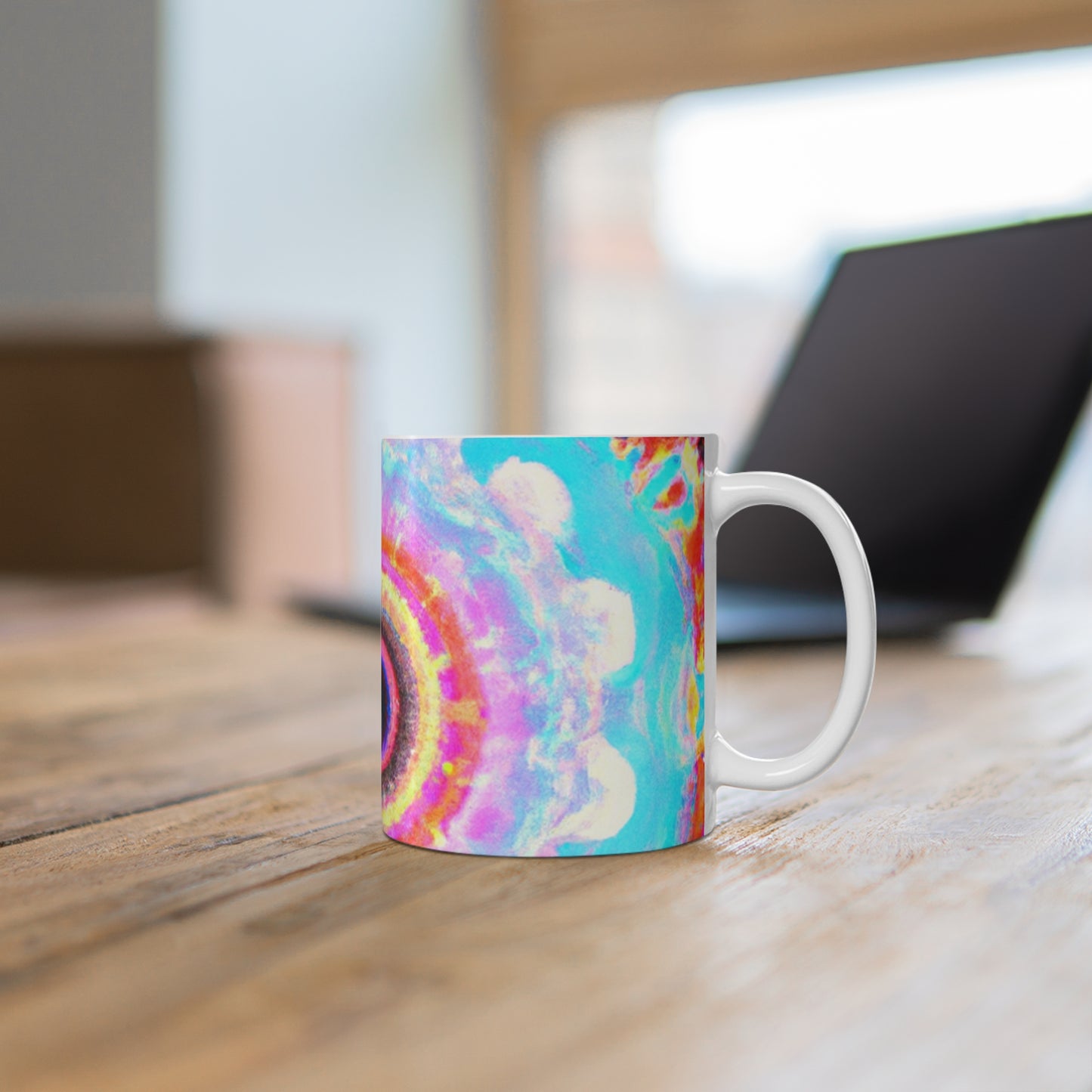 Joey's Java - Psychedelic Coffee Cup Mug 11 Ounce