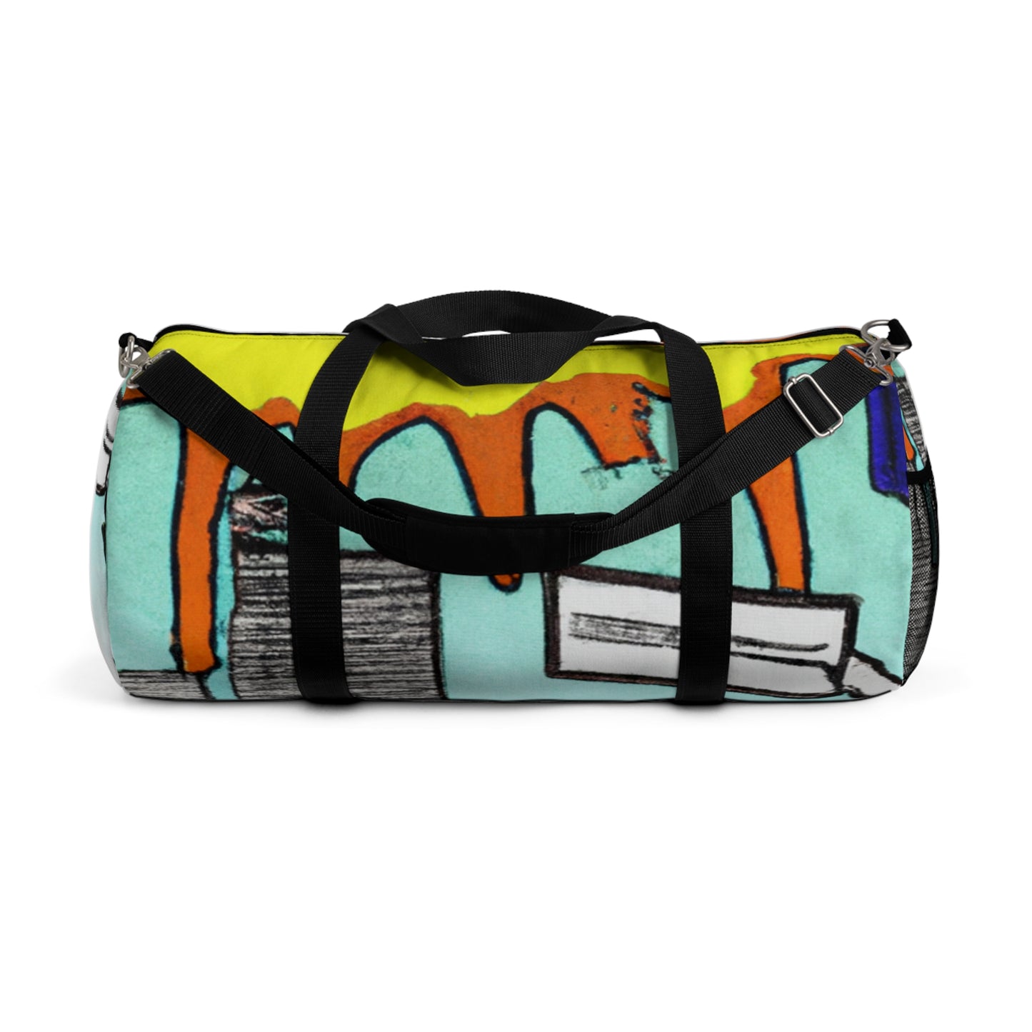 Luxantonio Burberry - Comic Book Duffel Bag