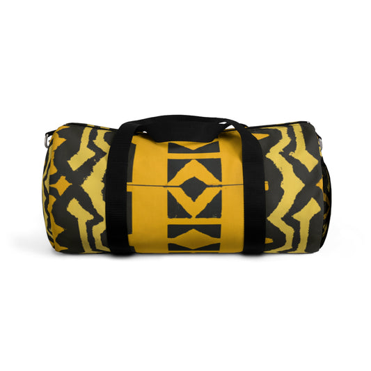 Winifred Centiloomer - Geometric Pattern Duffel Travel Gym Luggage Bag