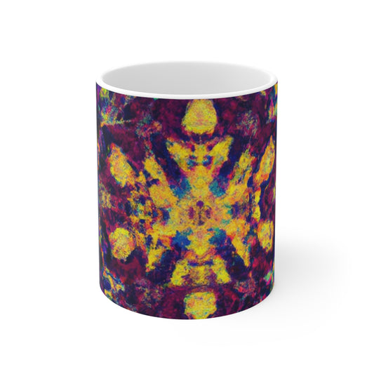 Jasper's Java - Psychedelic Coffee Cup Mug 11 Ounce