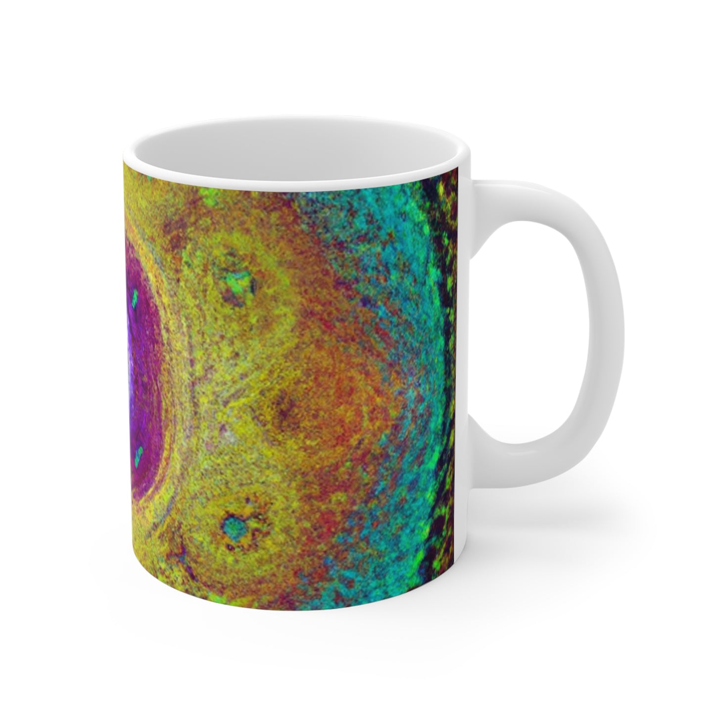 .

Raymond's Roast Coffee - Psychedelic Coffee Cup Mug 11 Ounce