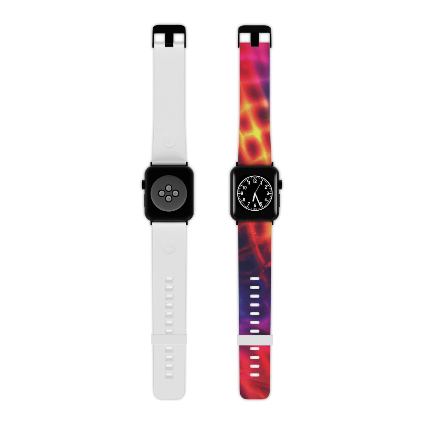 Augustus Fontaine - Trippy Hippy Boho Psychedelic Apple Wrist Watch Band