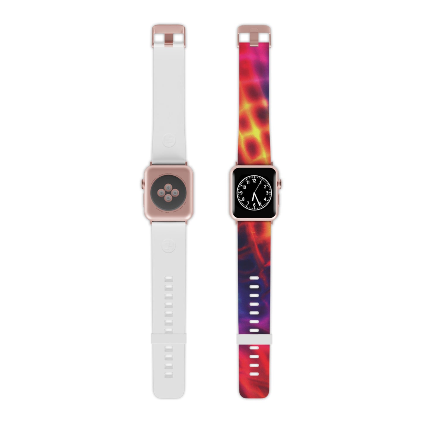 Augustus Fontaine - Trippy Hippy Boho Psychedelic Apple Wrist Watch Band