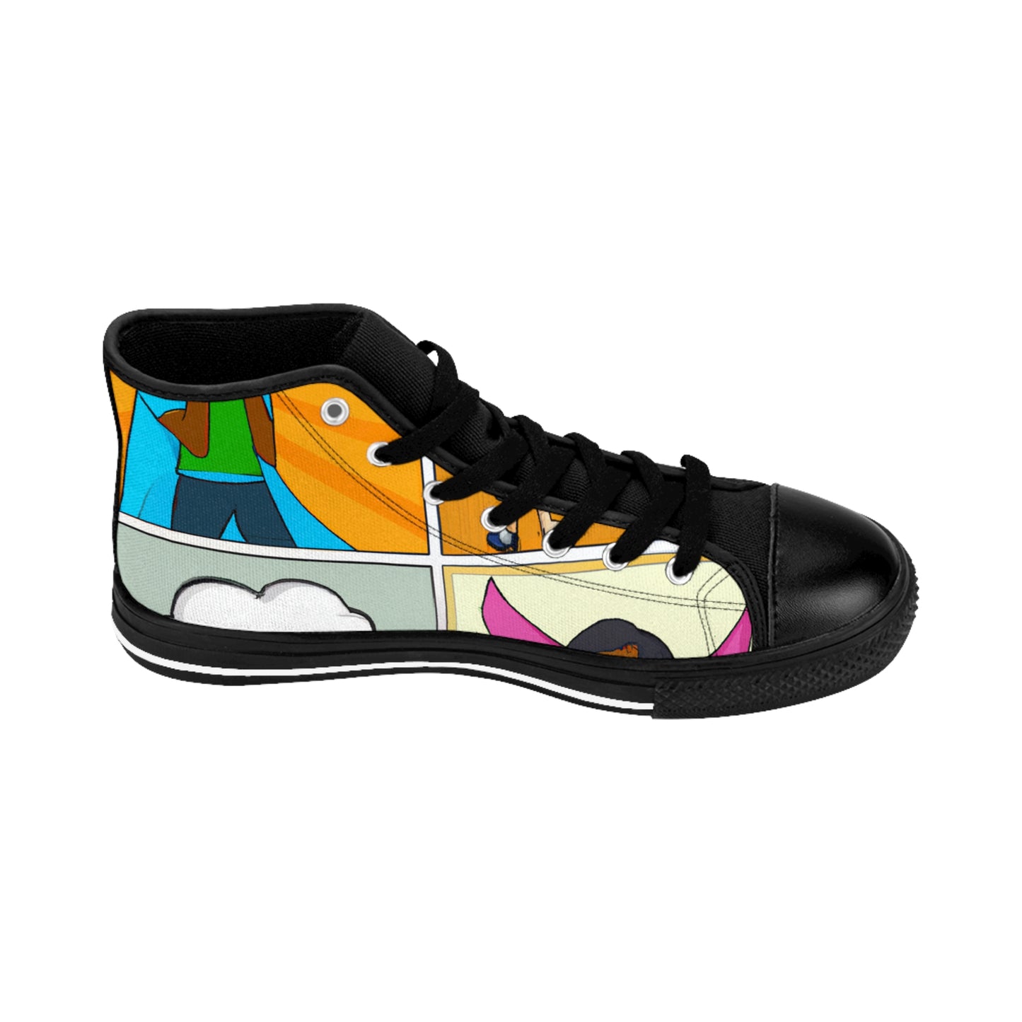 .

Aelred the Shoemaker - Comic Book Hi Tops