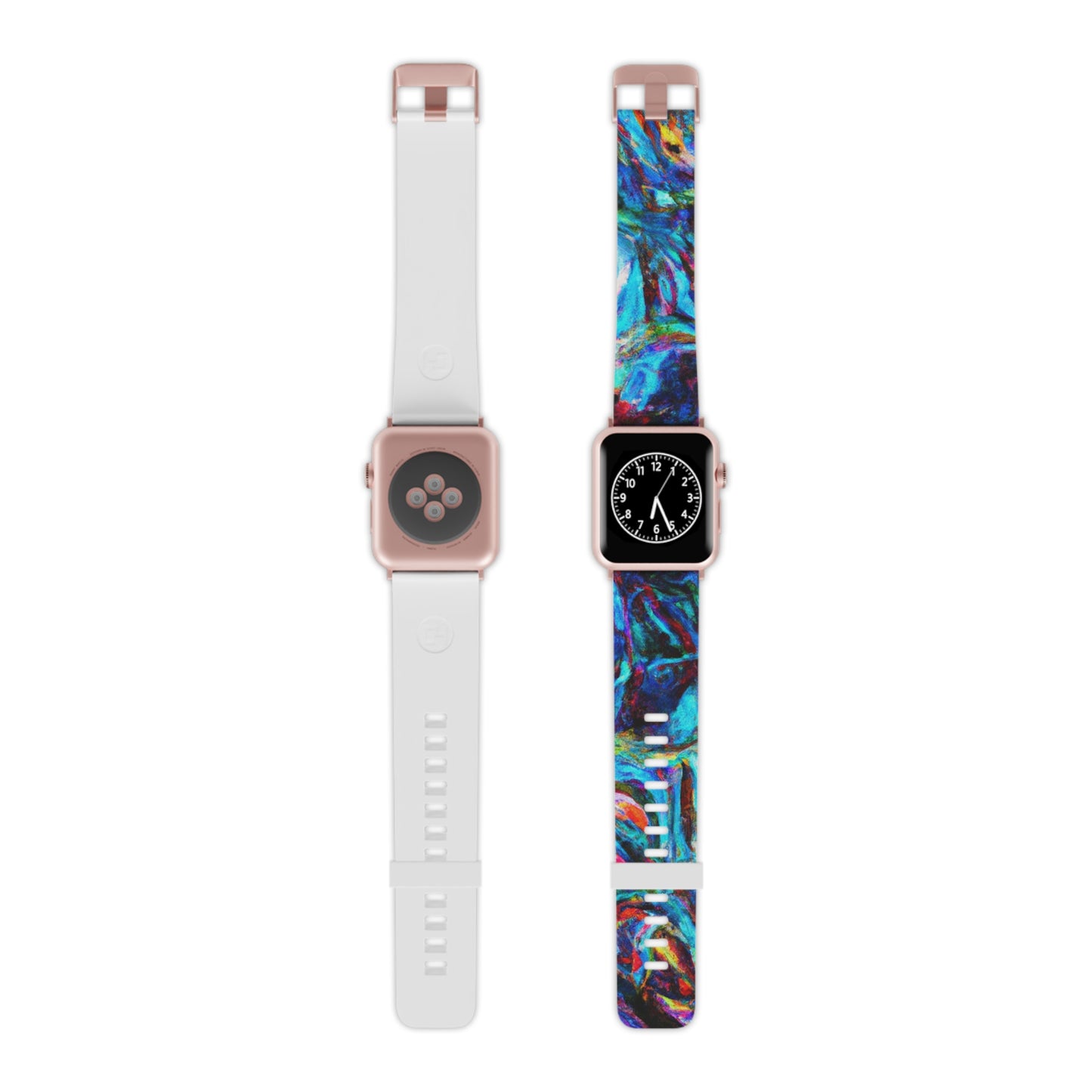 Hettie Chilton - Trippy Hippy Boho Psychedelic Apple Wrist Watch Band