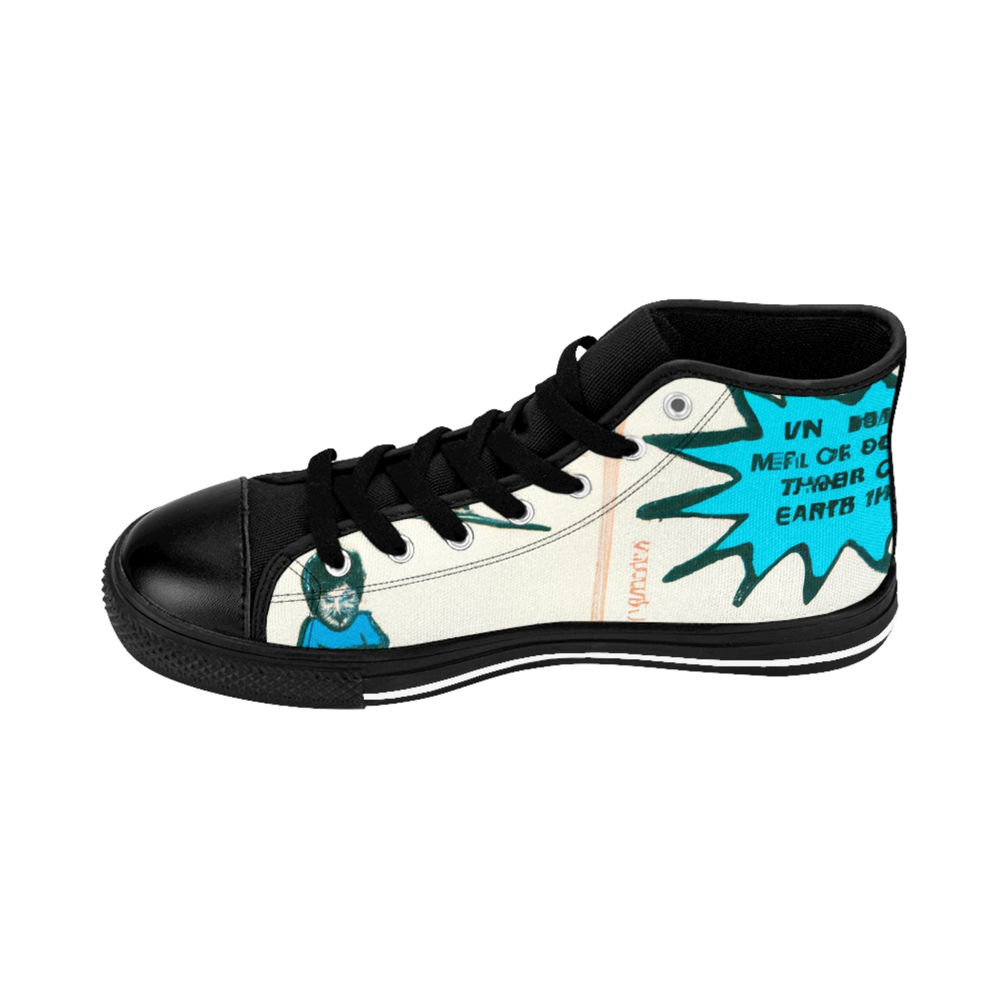 Duncan Belfry - Comic Book Hi Tops