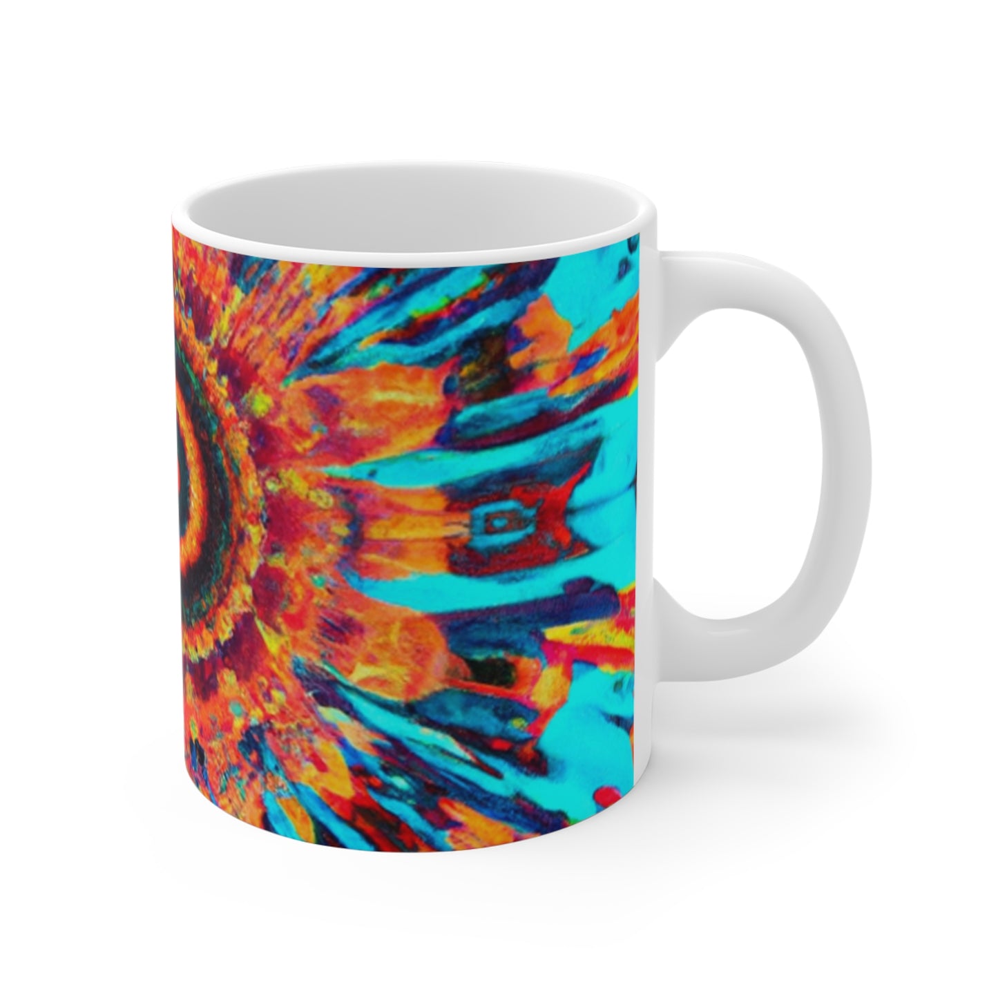 Percival Pasquale's Perfectly Perky Percolated Percolators - Psychedelic Coffee Cup Mug 11 Ounce