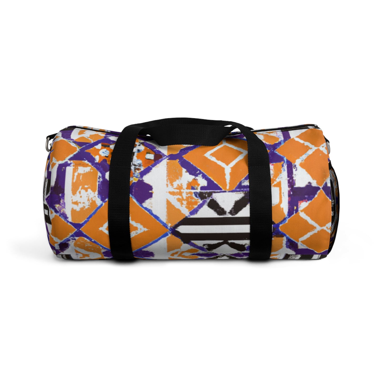 Jules de Fermaton - Geometric Pattern Duffel Travel Gym Luggage Bag