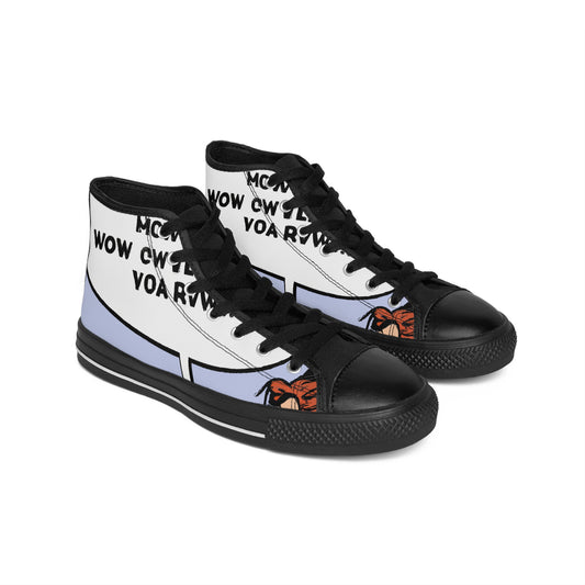 .

Nadine the Shoemaker - Comic Book Hi Tops