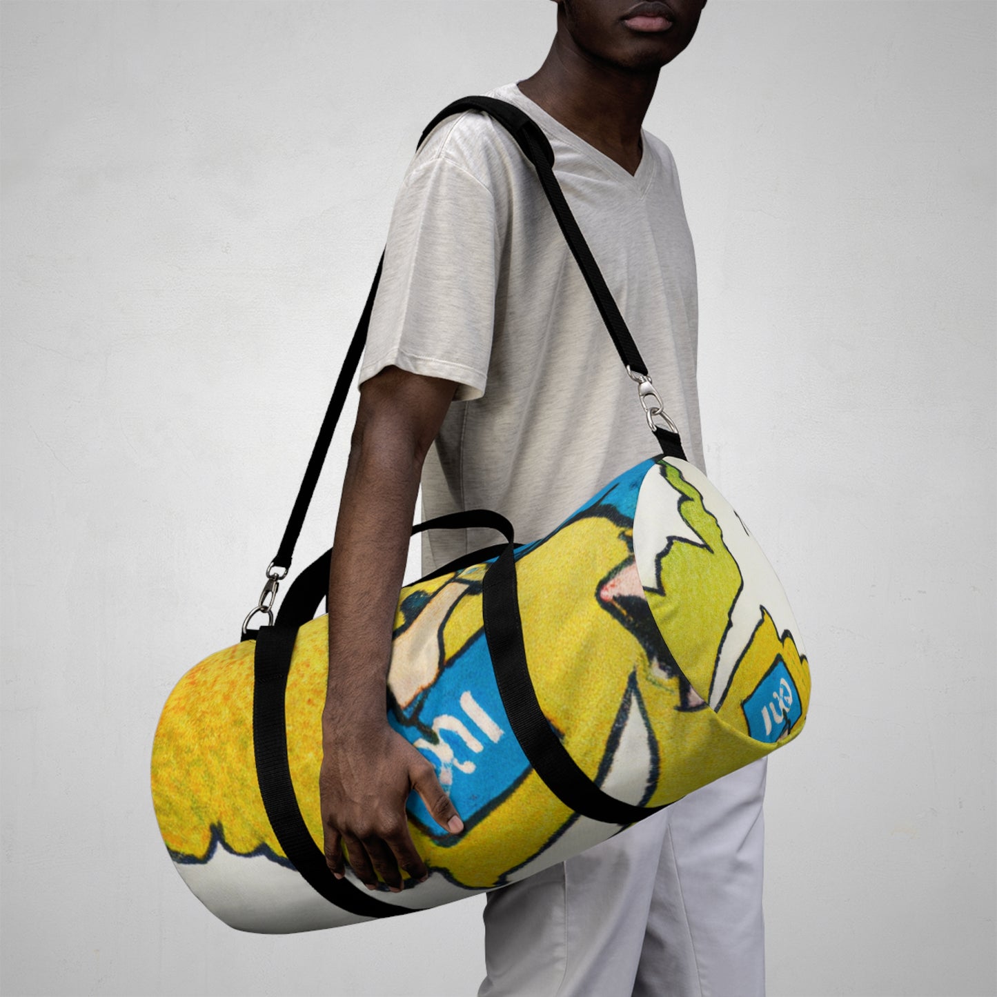 Alphonzo Pemberton Luxury Leathersmith - Comic Book Duffel Bag