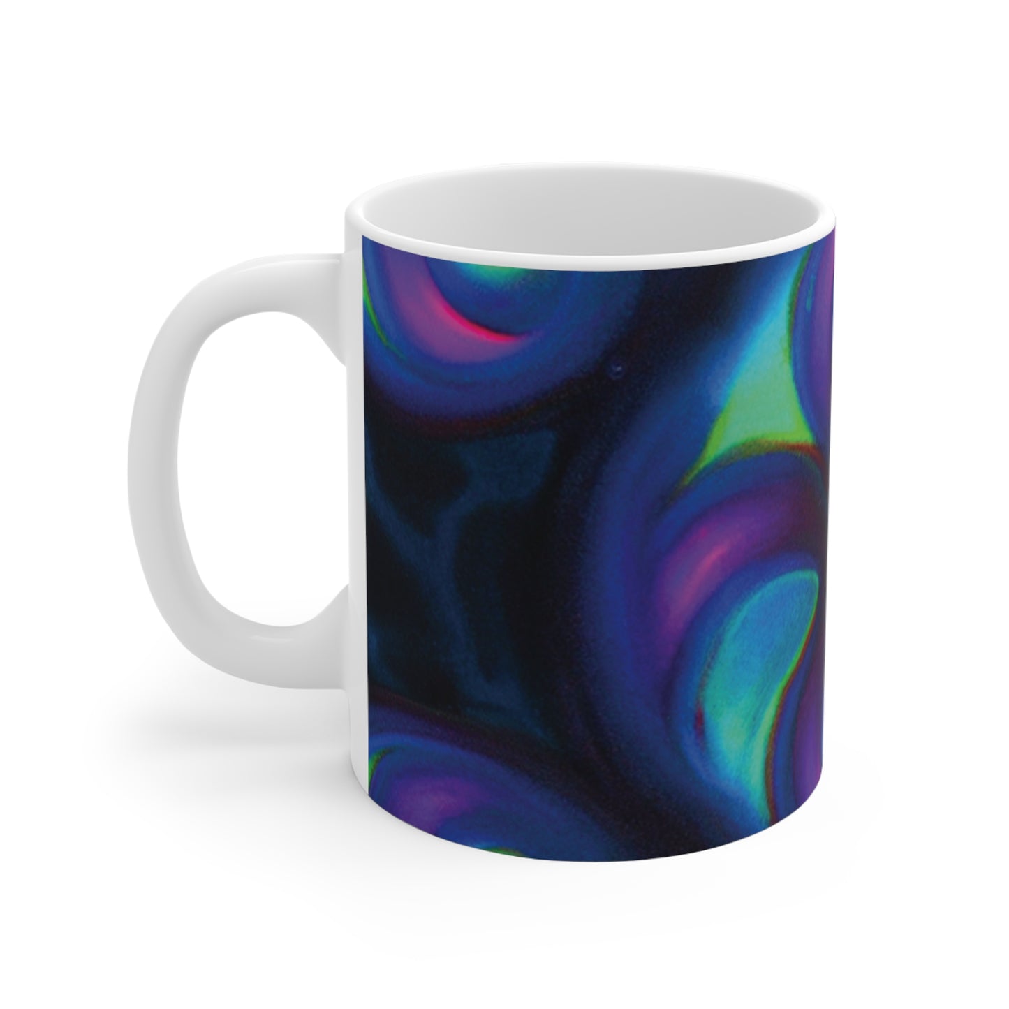 Thelberta's Best Brews - Psychedelic Coffee Cup Mug 11 Ounce