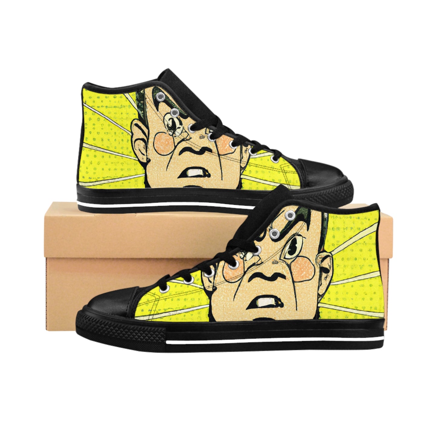 Silas the Shoemaker - Comic Book Hi Tops