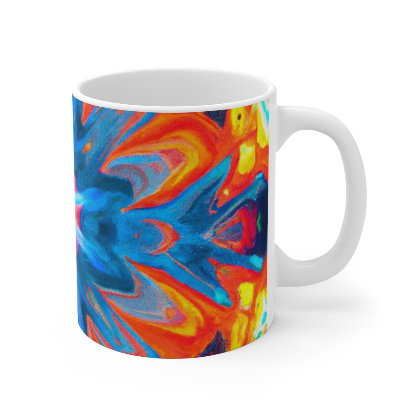 Cletus Coffee - Psychedelic Coffee Cup Mug 11 Ounce