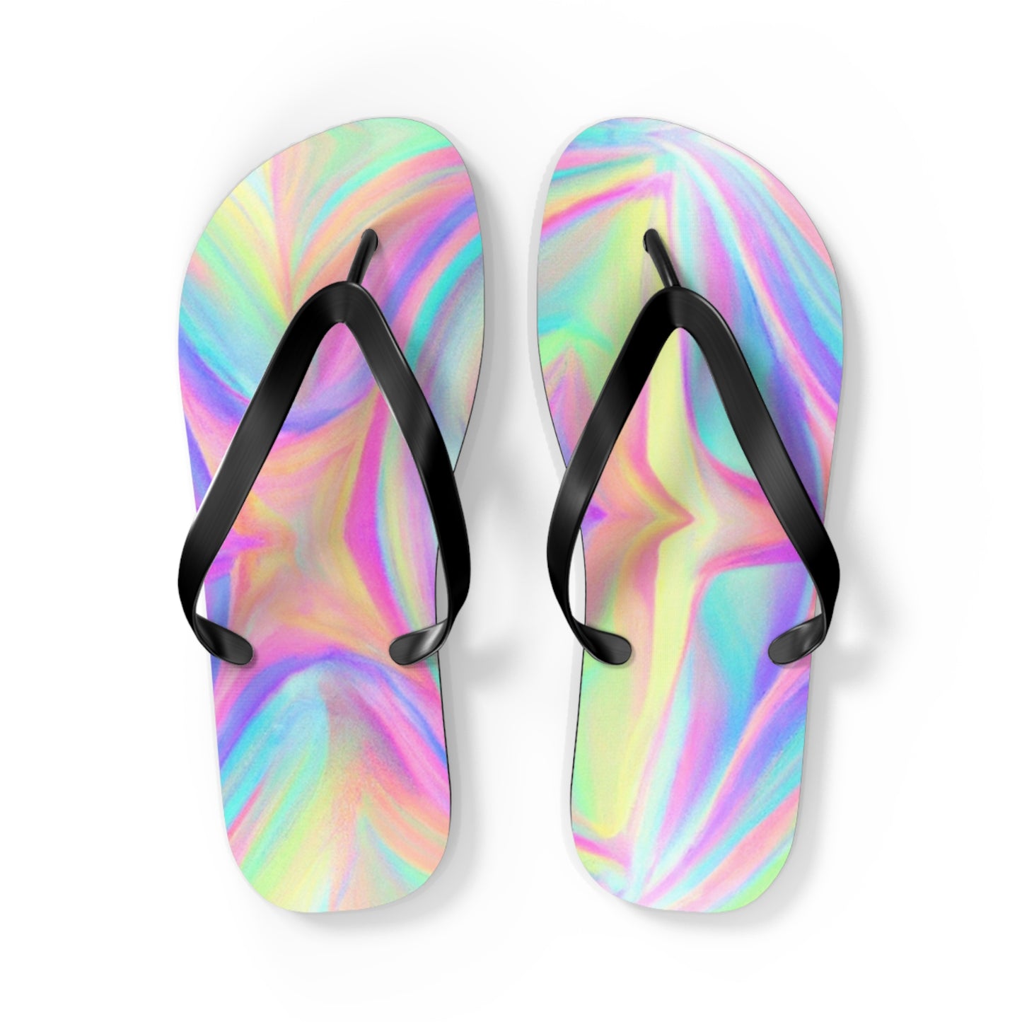 Lavinia Grieveson, Shoemistress - Psychedelic Trippy Flip Flop Beach Sandals