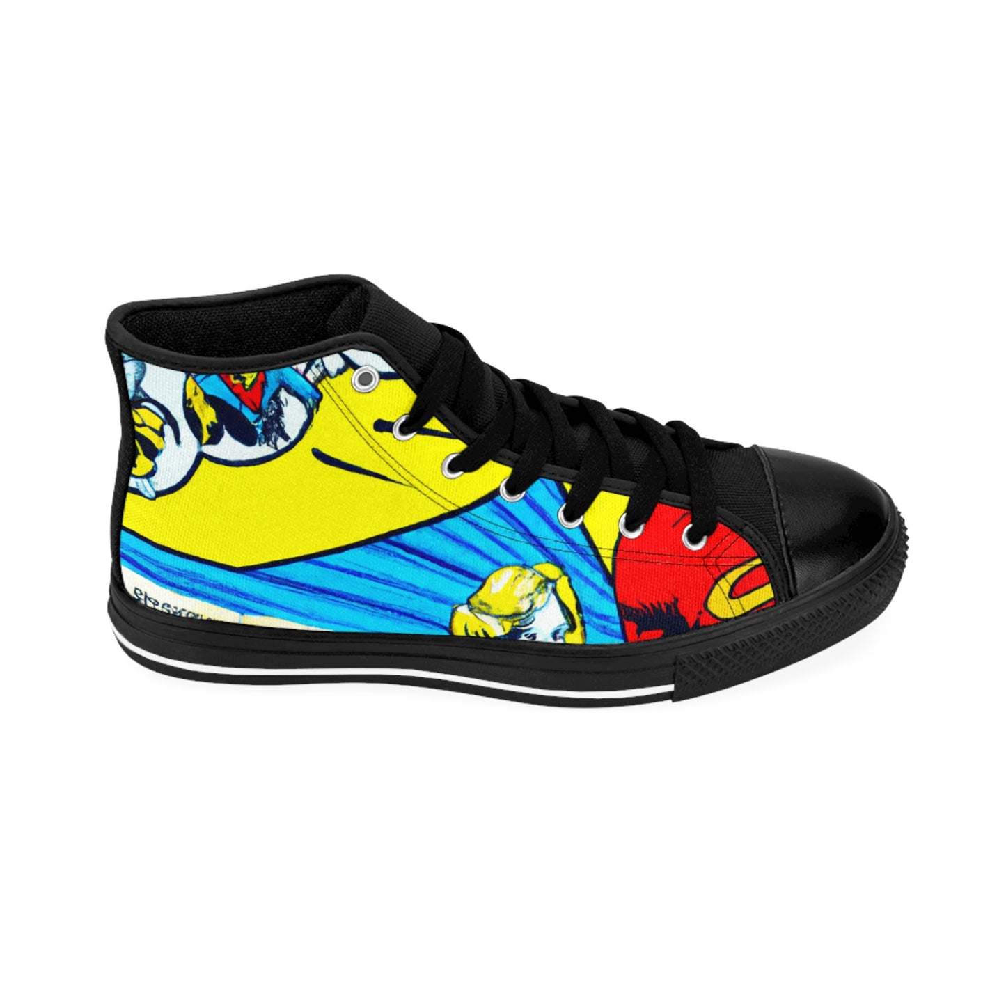 .

Hildegard Shoe-smith - Comic Book Hi Tops