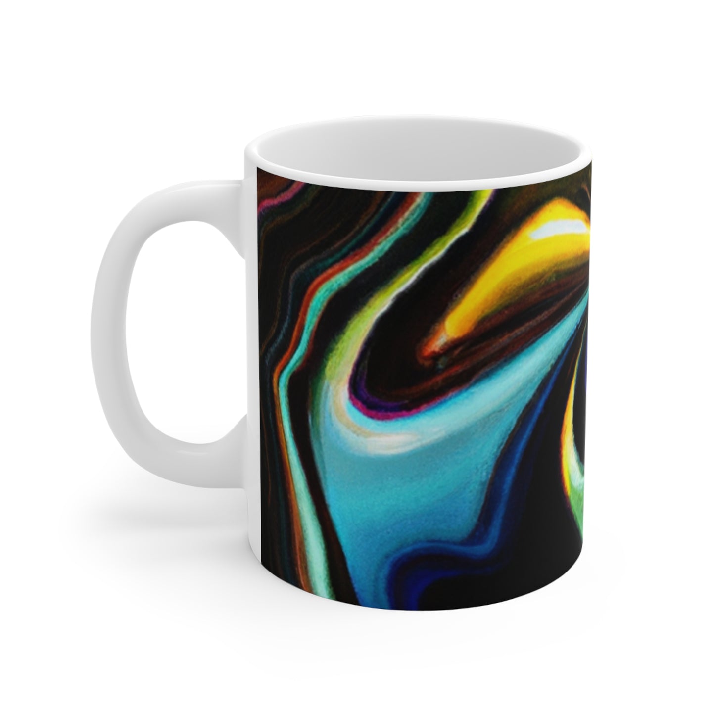 Ferdinand's Finest Friends Coffee - Psychedelic Coffee Cup Mug 11 Ounce