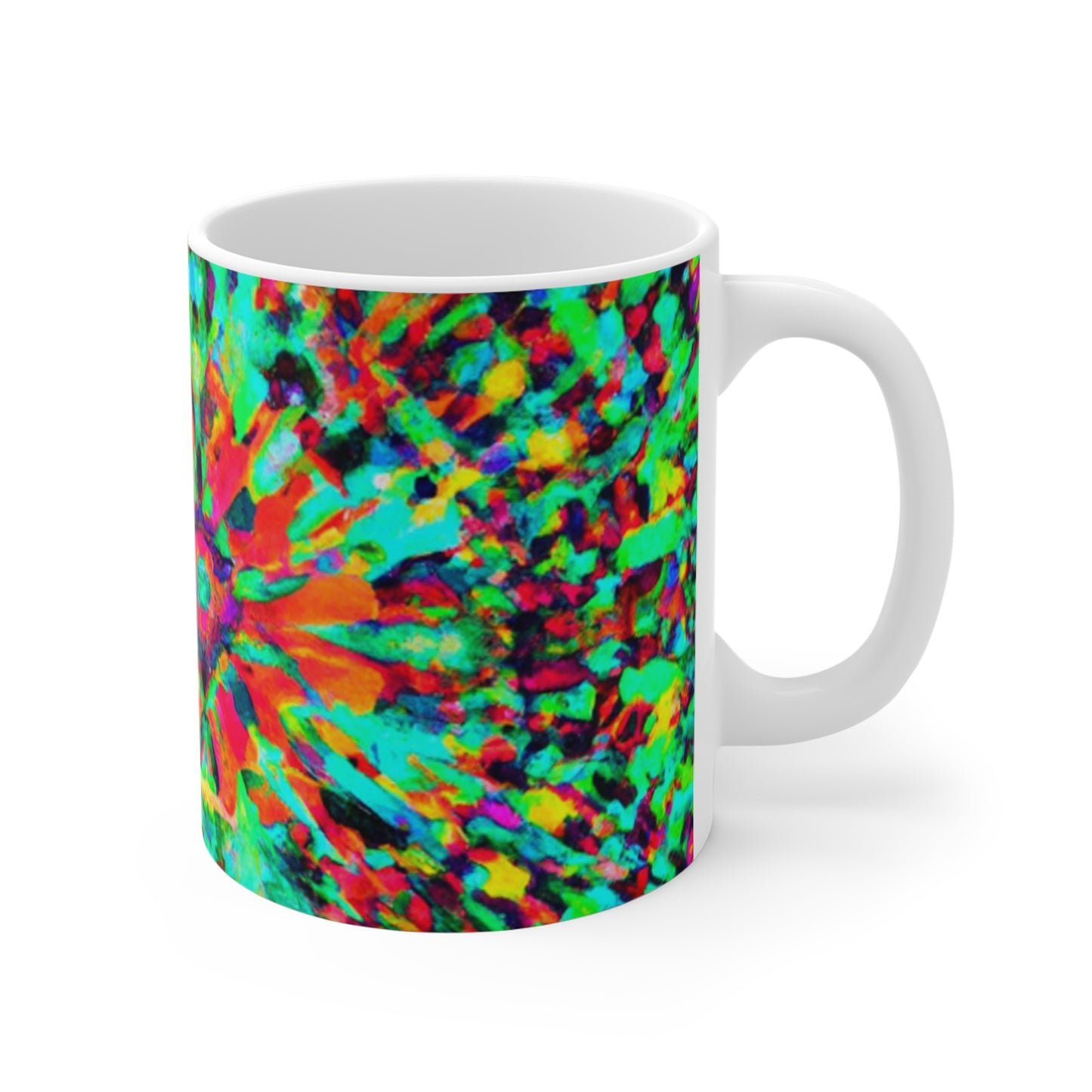 Cup of Joanna's Java - Psychedelic Coffee Cup Mug 11 Ounce