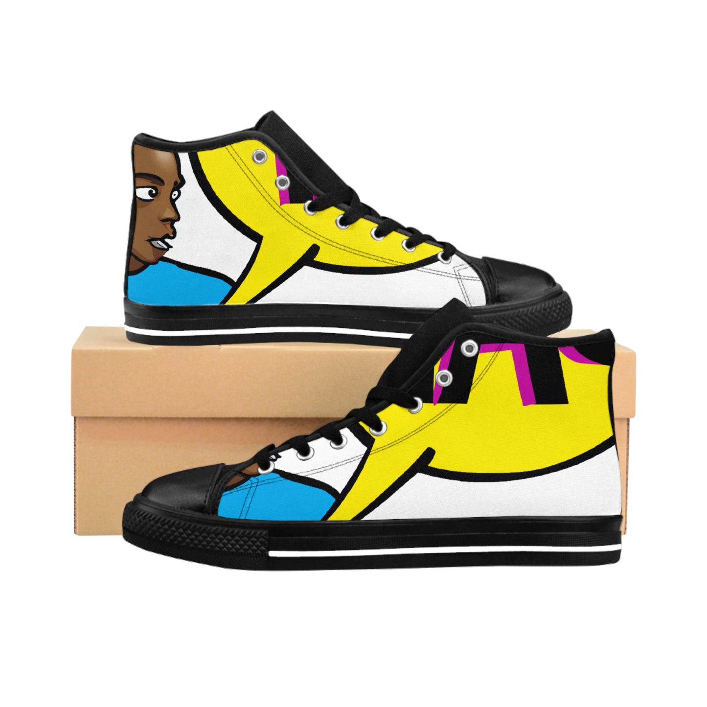 .

Johann of Anjou - Comic Book Hi Tops