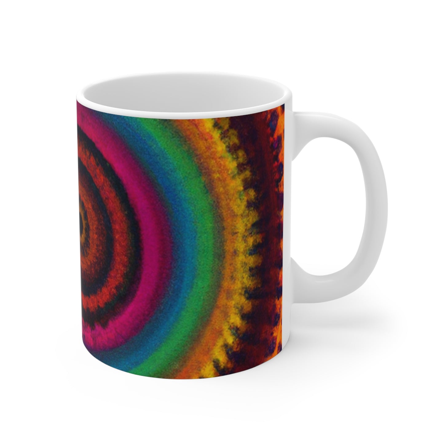 Barb's 1950's Blend - Psychedelic Coffee Cup Mug 11 Ounce