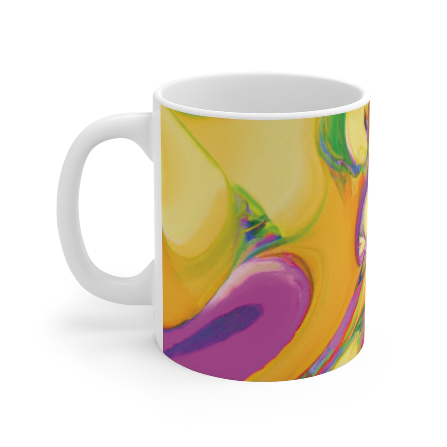 Brewmaster Frank - Psychedelic Coffee Cup Mug 11 Ounce