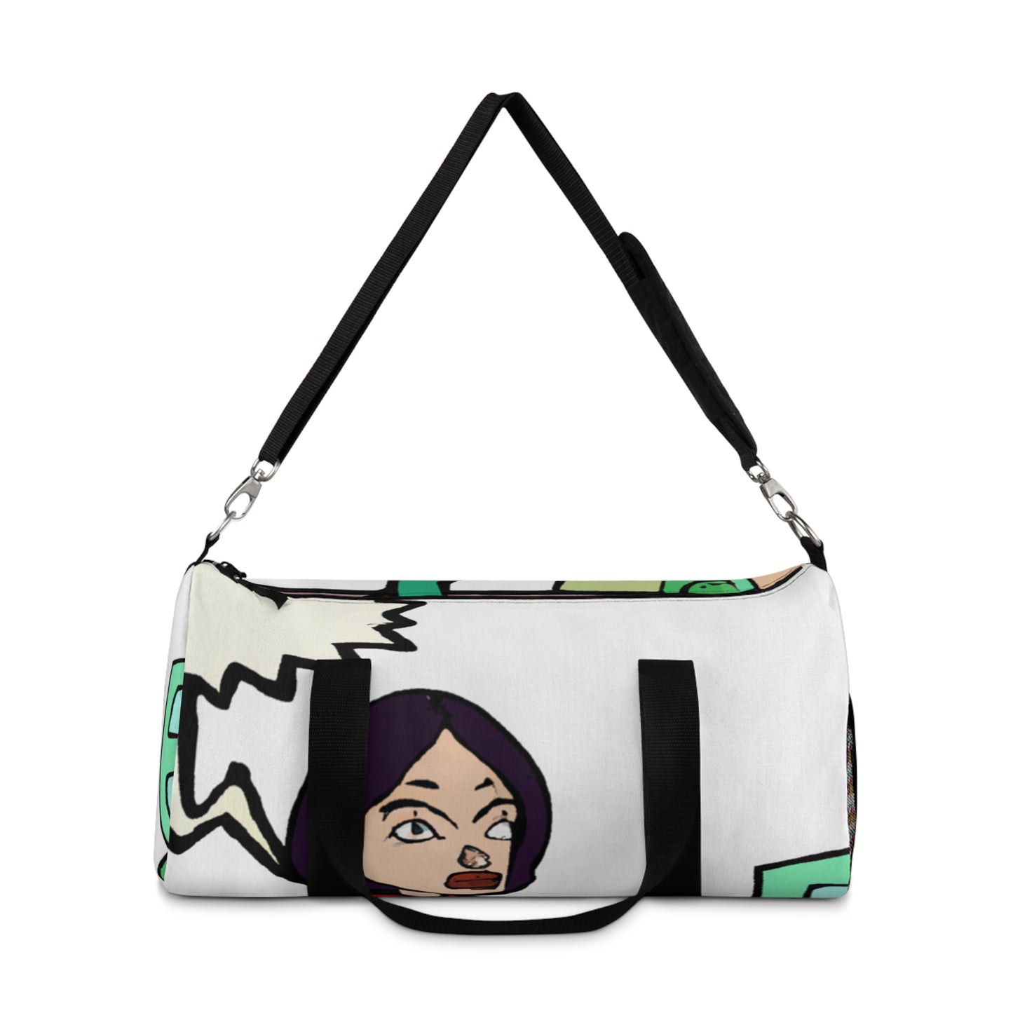 Henrietta de Blochacq - Comic Book Duffel Bag