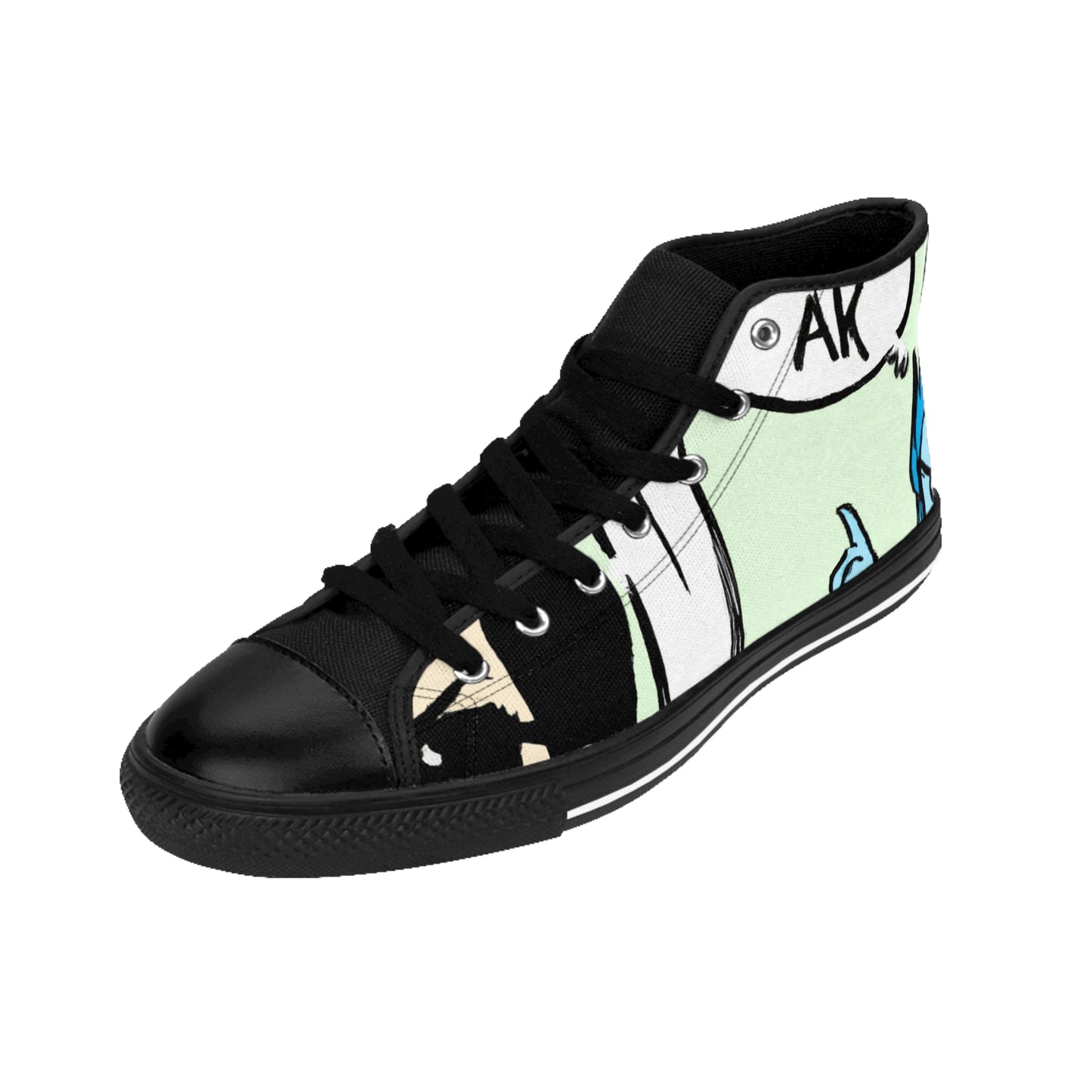 .

Oswin the Shoemaker - Comic Book Hi Tops