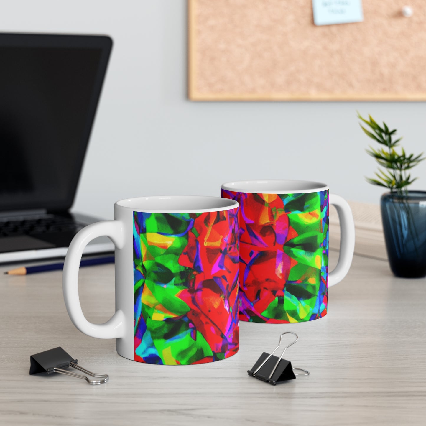 Alvin's Evelyn Cafe. - Psychedelic Coffee Cup Mug 11 Ounce