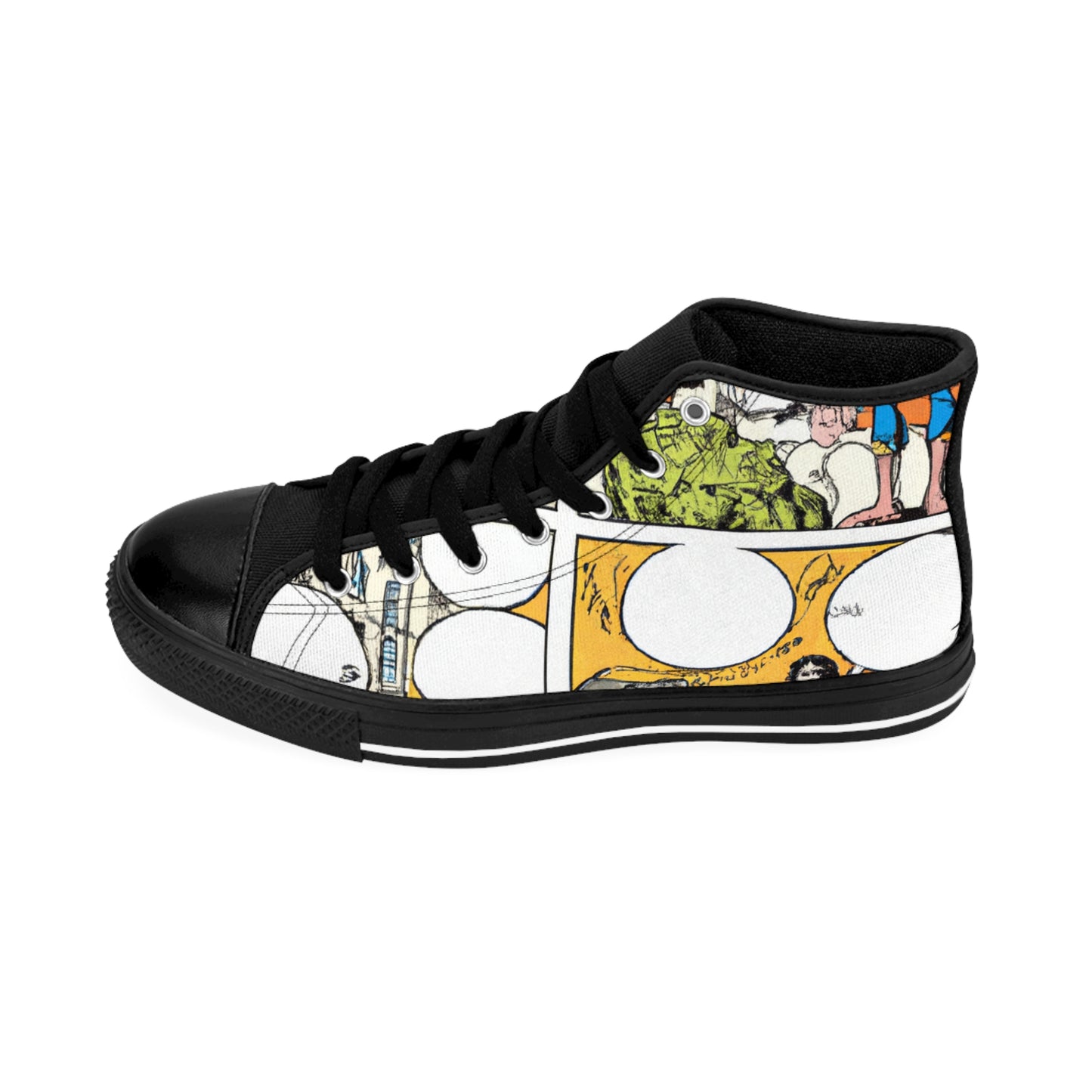 .

Hildebert the Shoemaker - Comic Book Hi Tops